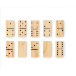 Jeu de dominos et de cartes Domi&CardsCouleur:Bois