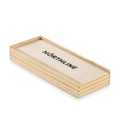 Jeu de dominos et de cartes Domi&CardsCouleur:Bois