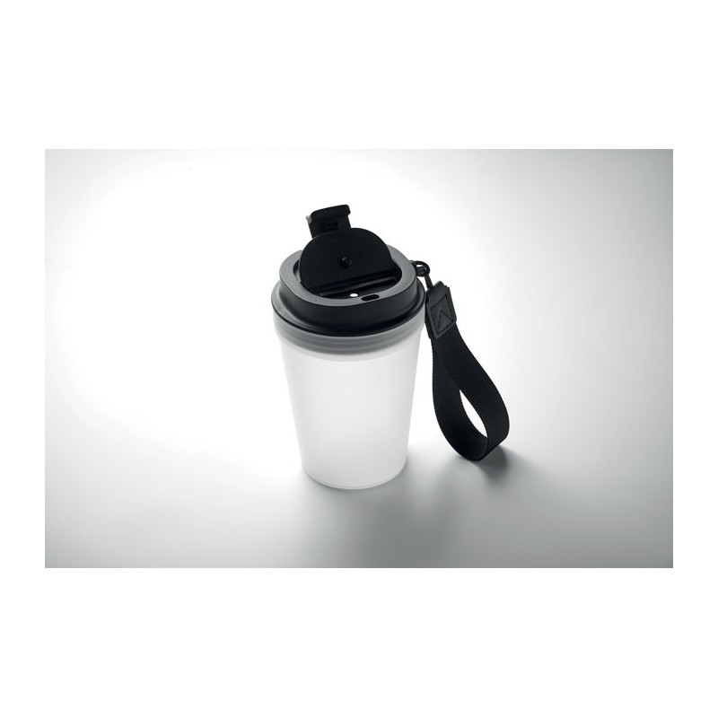 Gobelet simple paroi 300 ml Isforden TumblerCouleur:Blanc transparent
