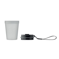 Gobelet simple paroi 300 ml Isforden TumblerCouleur:Blanc transparent