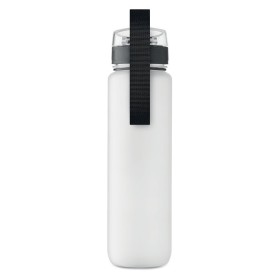 Bouteille de sport RPET 1L Isforden MarkCouleur:Blanc transparent