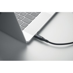 Câble de charge 100 W type C TypsoCouleur:Noir