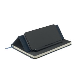 Cahier A5 support de téléphone RinbookCouleur:Bleu Marine
