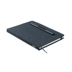 Cahier A5 support de téléphone RinbookCouleur:Bleu Marine
