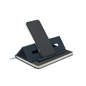 Cahier A5 support de téléphone RinbookCouleur:Bleu Marine