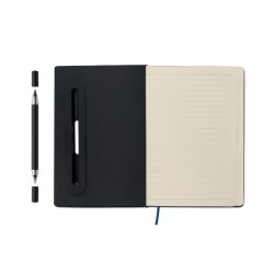 Cahier A5 support de téléphone RinbookCouleur:Bleu Marine