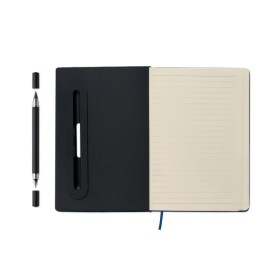 Cahier A5 support de téléphone RinbookCouleur:Bleu Marine