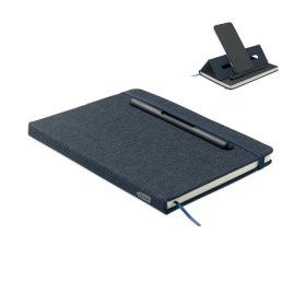 Cahier A5 support de téléphone RinbookCouleur:Bleu Marine