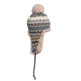 Bonnet avec caches-oreilles YulongCouleur:Noir