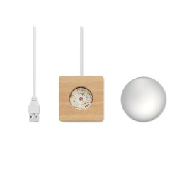 Sphère en verre LED LightCouleur:Bois