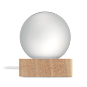 Sphère en verre LED LightCouleur:Bois