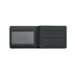 Portefeuille PU localisateur WallCouleur:Noir