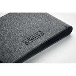 Portefeuille PU localisateur WallCouleur:Noir