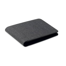Portefeuille PU localisateur WallCouleur:Noir