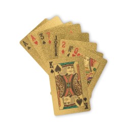 Cartes à jouer étanches AsCouleur:Or