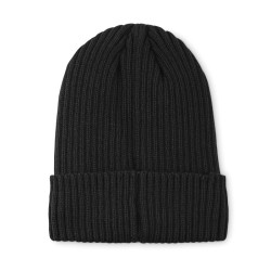 Bonnet tricoté avec revers AnvikCouleur:Noir