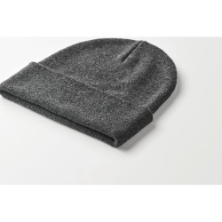 Bonnet tricoté avec revers BeanixCouleur:Gris Pierre