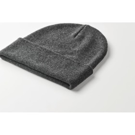 Bonnet tricoté avec revers BeanixCouleur:Gris Pierre
