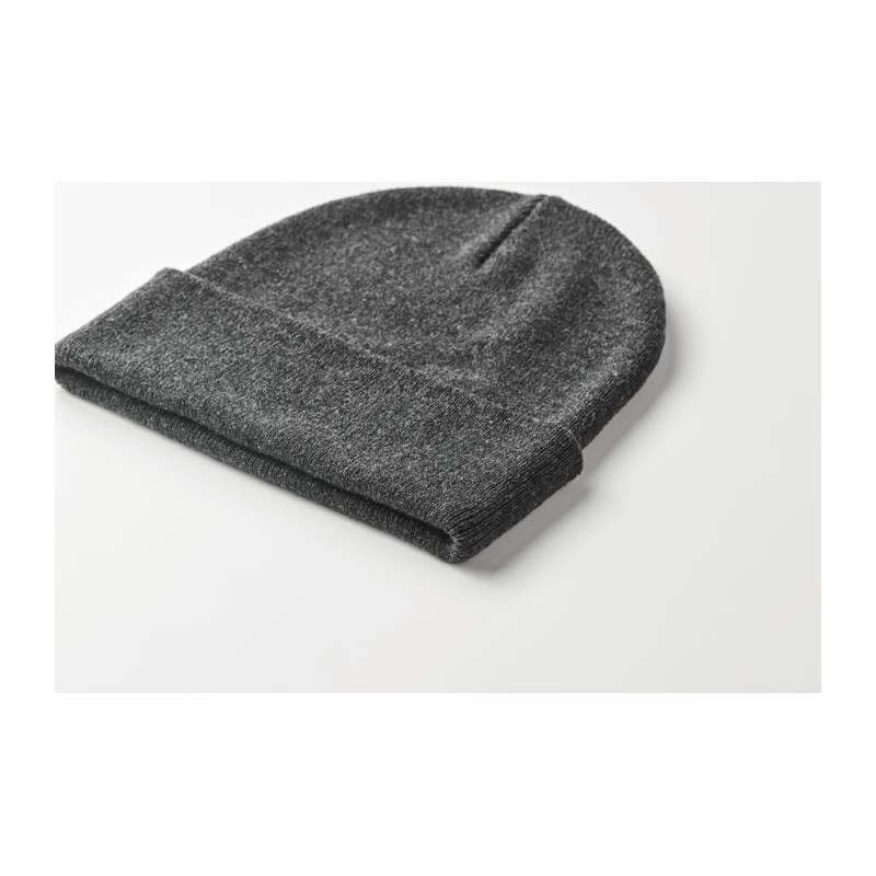 Bonnet tricoté avec revers BeanixCouleur:Gris Pierre