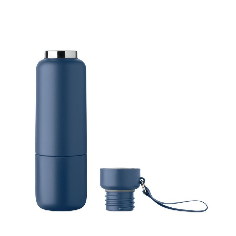 Bouteille double paroi 500ml NoekaCouleur:Bleu Marine