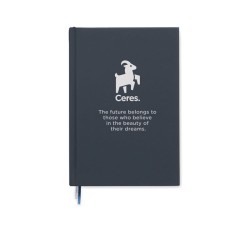 Carnet de notes A5 recyclé JournuCouleur:Bleu Marine