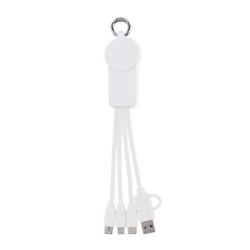Câble de 2 en 1 de type C IcabCouleur:Blanc