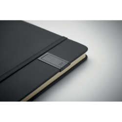 Carnet A5 avec USB intégrée UsbnoteCouleur:Noir