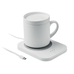 Chargeur chauffe-tasse SiroterCouleur:Blanc