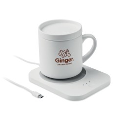Chargeur chauffe-tasse SiroterCouleur:Blanc