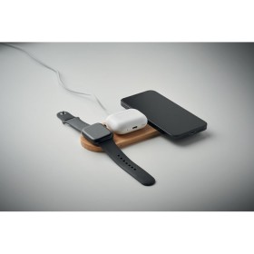 Chargeur sans fil 3 en 1 15W RecpadCouleur:Bois