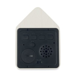 Réveil coucou en MDF CuckooCouleur:Blanc
