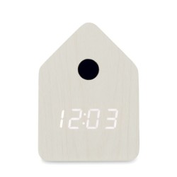Réveil coucou en MDF CuckooCouleur:Blanc