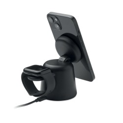 Chargeur sans fil 3 en 1 15W SimpaCouleur:Noir