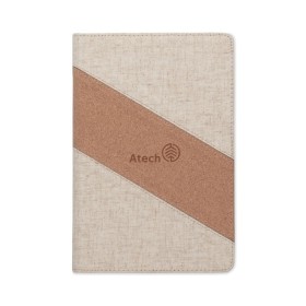 Carnet A5 avec chargeur 15W CortonaCouleur:Beige