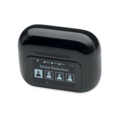Ecouteurs TWS en ABS SilencioCouleur:Noir