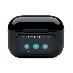 Ecouteurs TWS en ABS SilencioCouleur:Noir
