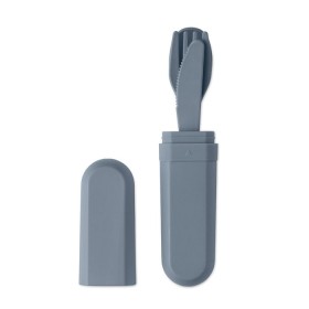 Set de couverts et étui en PLA BitefulCouleur:pétrole