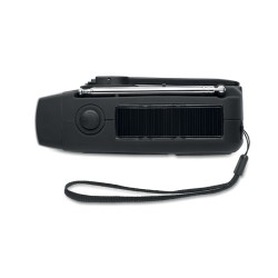 Radio portable avec torche LED OndaCouleur:Noir