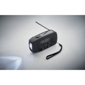 Radio portable avec torche LED OndaCouleur:Noir