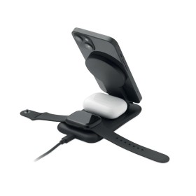 Chargeur sans fil 3 en 1 15W PendolessCouleur:Noir