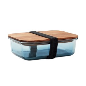 Lunch box en verre 800ml Vitrio LunchCouleur:bleu transparent