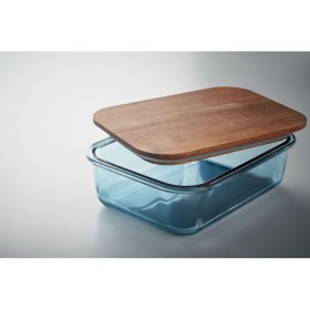 Lunch box en verre 800ml Vitrio LunchCouleur:bleu transparent