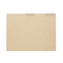 Calendrier de bureau avec mémo CalendooCouleur:Beige