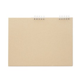 Calendrier de bureau avec mémo CalendooCouleur:Beige