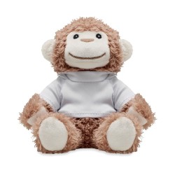 Peluche singe LennyCouleur:Blanc