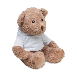 Peluche ourson JohnCouleur:Blanc