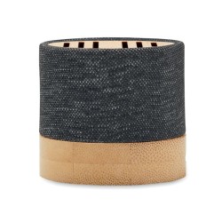 Haut-parleur Bambou RPET BoolCouleur:Noir