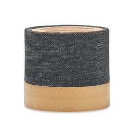 Haut-parleur Bambou RPET BoolCouleur:Noir