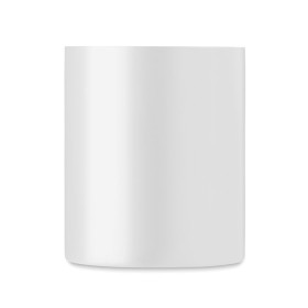 Mug en métal anse mousqueton AromCouleur:Blanc