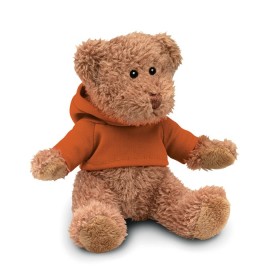 Ours en peluche avec T-shirt JohnnyCouleur:Orange